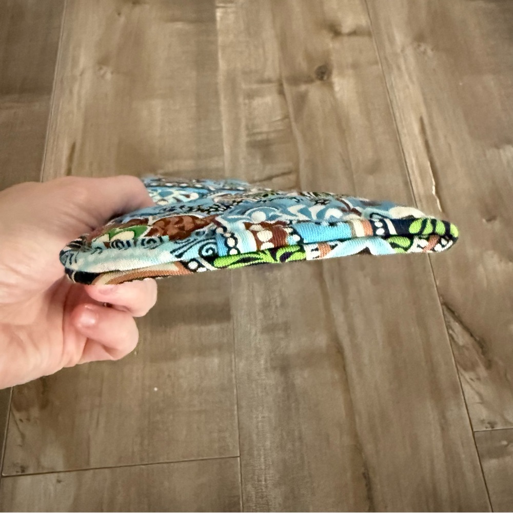 Vera Bradley‎ Bali Blue Curling Iron Holder Straightener Paisley Quilted - Picture 5 of 6